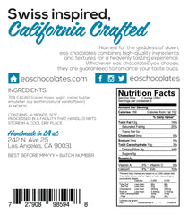 Classic Chocolate Almond Squares - Eos Chocolates