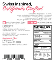 Chocolate Covered Almonds with Himalayan Salt - Eos Chocolates