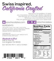 Dark Chocolate Sunflower, Hemp and Pepita Bark - Eos Chocolates